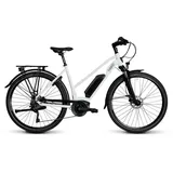 Hawk E-Trekking 500 Lady Weiß 500 Women 28 Zoll Mittelmotor 10 Gang Gr:53cm E-Bike 53 cm