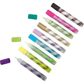 Folia Klebestift Glitter Glue Spiral 6 x 10,5 ml