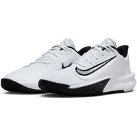 Nike Precision VII Basketballschuhe Herren - white/black 36