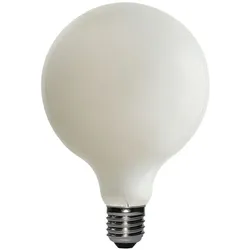 Große weiße Globe LED E27 Lampe - Opal