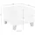 exxpo - sofa fashion Hocker Elio Kunstleder 70 x 45 x 70 cm Braun