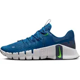 Nike Free Metcon 5 Court Blue/Green Strike-Thunder BLU, 44 1⁄2