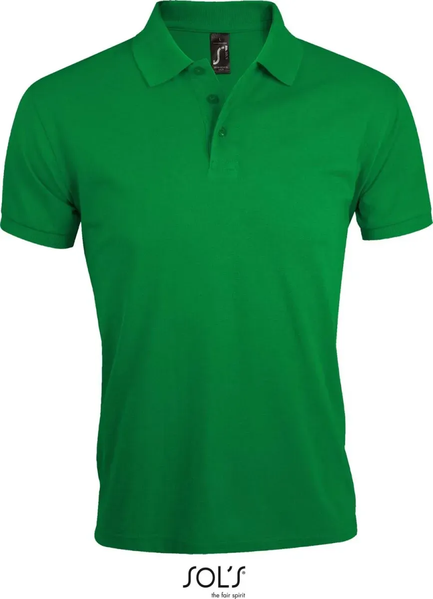 SOLS Schweres Herren Piqué Polo 00571 kelly green L
