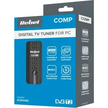 Rebell Rebel Comp Tuner DVB-T2,DVB-C,DVB-T H.265 HEVC USB