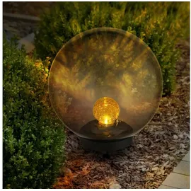 GLOBO Lighting Solarleuchte Kunststoff schwarz, LED