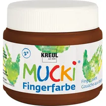 Kreul Mucki Fingerfarbe 150 ml braun