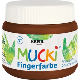 Kreul Mucki Fingerfarbe 150 ml braun