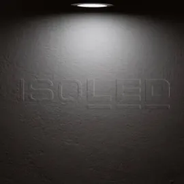 Fiai IsoLED ISOLED Möbeleinbaustrahler MINI AMP, rund, 3W, 120°, 24V DC, 3000K, IP20, dimmbar, Alu gebürstet ISO-115722