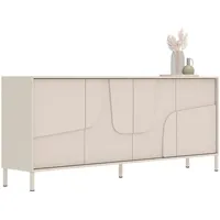 OTTO home Sideboard 205 x 84 x 40 cm Beige
