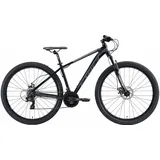 Bikestar Mountainbike, 21 Gang, Shimano, RD-TY300 Schaltwerk, Kettenschaltung, für Damen und Herren, Kettenschaltung, 69739067-43 blau 29 Zoll (73,66cm),