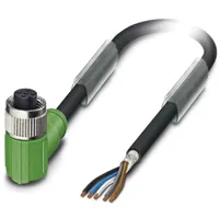 Phoenix Contact 1500761 Sensor-/Aktor-Steckverbinder, konfektioniert M12 Buchse, gewinkelt 10.00