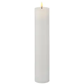 Sirius LED-Echtwachskerzen Sille Exclusive 25 cm weiß