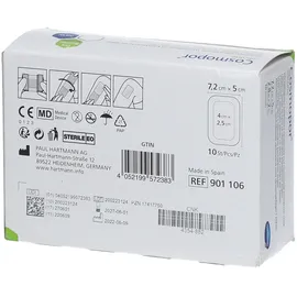 Hartmann Cosmopor silicone 7.2x5cm P10