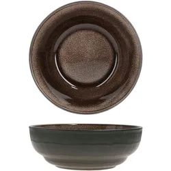6er Set Schalen Samos Reactive Glaze Braun - 24327306