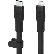 Belkin Flex Lightning/usb-c 15w 3m, mfi, 15w, schw. CAA009BT3MBK Lightning-Kabel 3 m, Schwarz