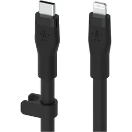 Belkin Flex Lightning/usb-c 15w 3m, mfi, 15w, schw. CAA009BT3MBK Lightning-Kabel 3 m, Schwarz