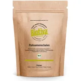 Biotiva Flohsamenschalen Pulver Bio 500g - gemahlen - Lebensmittelqualität - Psyllium husk powder - Reich an Ballaststoffen - Abgefüllt und kontrolliert in Deutschland - Biotiva