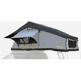 horntools Dachzelt Elements Stone 220 cm für Familien mit 4 Personen grau 4 PERSONEN