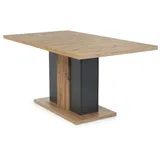 PRO.COM Ausziehbarer Esstisch HAIDEN - braun