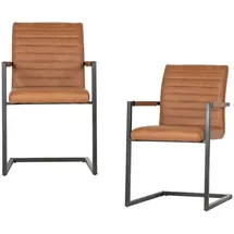 Woood Esszimmerstuhl orange 2er Set