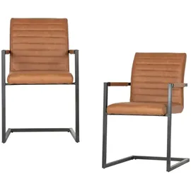 Woood Esszimmerstuhl orange 2er Set