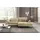 W.Schillig Ecksofa "enjoy&MORE, Designsofa, elegant und bequem, L-Form", beige (sahara s37), B:294cm H:87cm T:185cm, Chenille-Flachgewebe R66 (85% Polyester, 15% Nylon);Longlife Xtra-Leder Z59: Glattleder mit modischer Prägung.