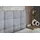 altdecor Boxspringbett BRUGO-Z KING - 160 x 200 - H3/H4 - Hellgrau