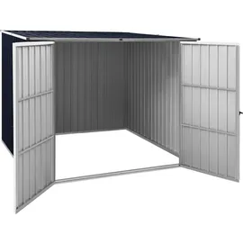 vidaXL Gerätehaus 1,95 x 1,98 m anthrazit
