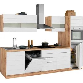 kochstation Küchenzeile KS-Luhe 300 cm weiß