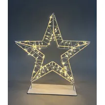 Trendline LED Stern Ø 24 x 25 cm warmweiß