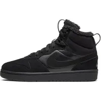 Nike Court Borough Mid 2 Teens Black/Black/Black 40