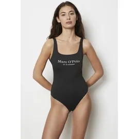 Marc O'Polo Badeanzug Damen Essentials Schwarz XS