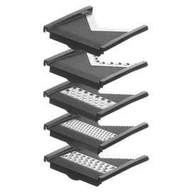 HENDI V-Shape Gemüseschneider 5-tlg. Schwarz