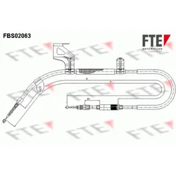 Seilzug Feststellbremse FTE 9250065 für VW Passat B5 Variant