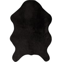 Plaid PORTLAND (BL 60x90 cm) - schwarz