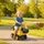 Homcom Sitzbagger Rutscherfahrzeug gelb (85x27,5x47,5cm)