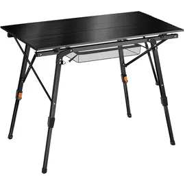 Tectake Campingtisch Tina Schwarz