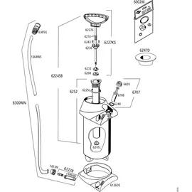 Mesto H2O 3270W Druckwasserbehälter 10 l NBR