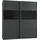 WIMEX Bramfeld 225 x 208 x 64 cm grau/schwarz