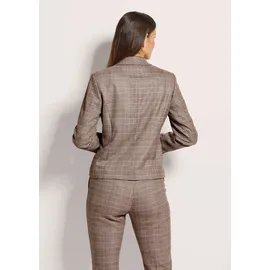 Madeleine Blazer Glencheckblazer Braun 46