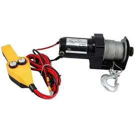 Carpoint Seilzug Stahl 15 m schwarz