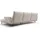 creation by rolf benz Eckcouch Chenille L-förmig 3-Sitzer Grau