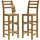 CASARIA Barhocker Holz Braun