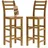 CASARIA Barhocker Holz Braun