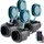 Luminea Home Control Funksteckdose 4er Set IP44 Weiß