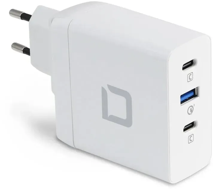 DICOTA D31983 Ladegerät für Mobilgeräte Laptop Weiß AC Schnellladung Drinnen