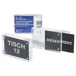 Contacto Kartenhalter, magnetisch