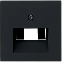 1St. Gira 0270005 Abd. UAE/IAE + Netzwerk System 55 Schwarz matt