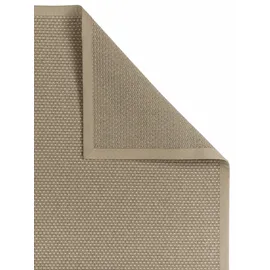 DEKOWE In- & Outdoorteppich Naturino Basic S2 natur, 002 Karree", 80x150 cm