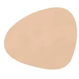 LIND DNA LINDDNA Untersetzer Nupo Curve Leder Beige Sand